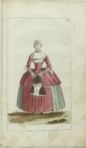 ファッションとテイストのキャビネット1791年、pl。 バツ 作： Anonymous