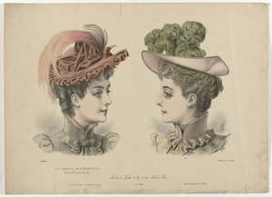 Le Journal des Modistes、1-11-1892、No. 1916: Modes de Julia Coll (...) 作： Anonymous