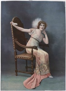 レ・モード、1911年：イブニング・ドレス (...) 作： Anonymous