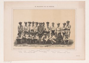 商船「Twenthe」のマレー人 The Malays of Twenthe (オブジェクトのタイトル) 作： Anonymous