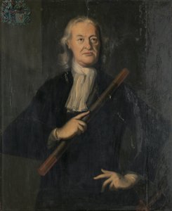 マシュー・デ・ハーン (1725-1729) オランダ領東インド総督マテウス・デ・ハーンの肖像 作： Anonymous