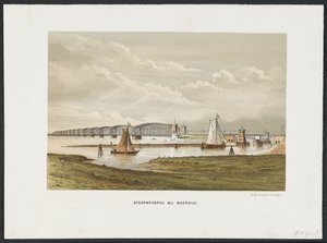 ムールダイク橋、1871 年 ムルダイクの鉄道橋 (オブジェクトのタイトル) オランダの主要鉄道橋（シリーズタイトル） 作： Anonymous