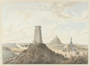 ウォータールーのモニュメント、1815 年