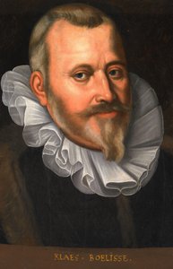 デ・ホールンの廷吏、クラエス・アレルツ・ボーレンスの肖像 (クレス・ファン・ボーリッセ) 作： Anonymous
