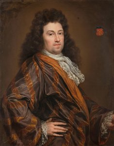 フランソワ・ライデッカー (1650-1718) の肖像。 ゼーラント州会計検査院への委任 作： Anonymous