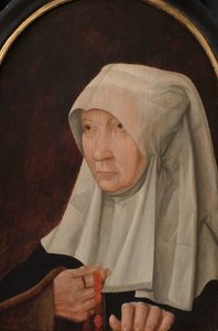 Jacomina Claesdr van Ruyven (1509年没)、Arent Franckensz van der Meerの妻の肖像