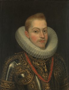 スペイン王フェリペ3世の肖像 (1578-1621) 作： Anonymous