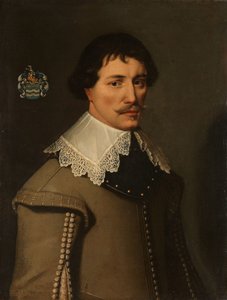 ニコラス・デ・ウィッテの肖像 (1603-29) 作： Anonymous
