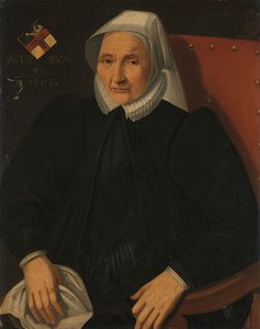 ヘイリング家の老婦人の肖像 作： Anonymous
