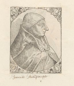 ジョヴァンニ・ヴィスコンティの肖像 作： Anonymous