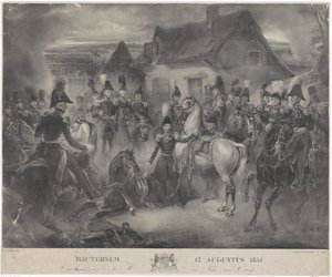 ブーテルセムの戦い、1831 年 Bautersem 1831 年 8 月 12 日 (オブジェクトのタイトル)