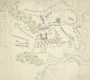 フォントノワの戦いでの戦闘序列、1745 作： Anonymous
