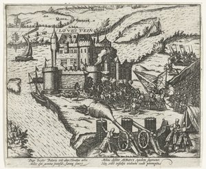 ヘルマン・デ・ロイターが撮影したスロット・レーヴェスタイン、1570年 作： Anonymous