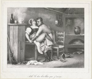 キッチンメイドとセックスする兵士 ああ！ le bon broth que j