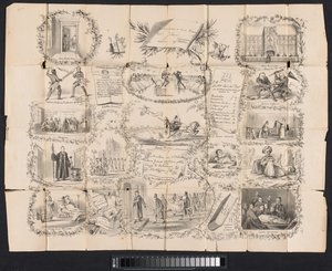 ライデン学生年鑑の漫画、1865 年 作： Anonymous