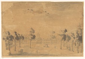 市庁舎とバタビア教会 