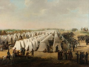 ライエンの陸軍キャンプ 1831年以降のライエンの陸軍キャンプ 作： Anonymous