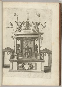 皇帝ルドルフ 2 世との情景、1594 年 作： Anonymous