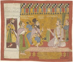 Vasudeva は Kritivula を King Kamsa にもたらします