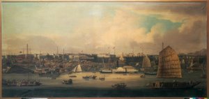 上海の街の眺め 作： Anonymous