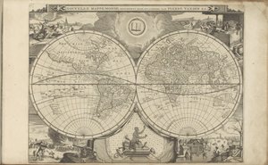 ヴェレルトカート 新しい世界地図 (オブジェクトのタイトル) 東西インド諸島とその他の場所 (シリーズ タイトル) 作： Anonymous