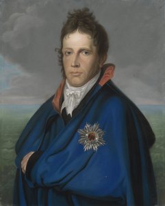 ウィレム フレデリック (1772-1843)、オランジュ ナッソーの世襲王子。 後のキング ウィリアム 1 世。「マントの肖像画」と呼ばれる 作： Anonymous
