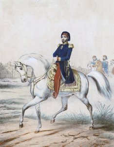 アブドゥルメシド Ier - スルタン アブドゥルメシド I (1823-1861) - 匿名 - 1853 - カラーリトグラフ - 37x27,4 - 個人蔵