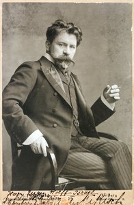 アーサー・ニキシュ - 指揮者アーサー・ニキシュ(1855-1922)の肖像 - Anonymous.写真 作： Anonymous Anonymous