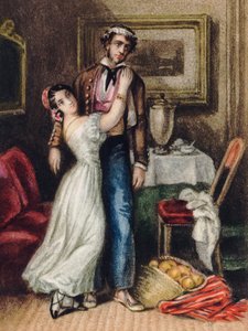 メリミー、プロスペール（1803-1870）の「カルメン」。カラーリトグラフ 作： Anonymous Anonymous
