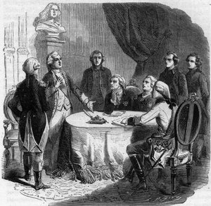 ピルニッツ宣言 - 第一次連合軍の戦争 1791年 - 1797年 - ピルニッツでの会議 1791年8月25日 - 8月27日 - 皇帝レオポルド2世（1747-92）、プロイセン王フレデリック・ウィリアム2世（1744-97）、ザクセン選帝侯フレデリック・アウグスト1世（1750-1827）と 作： Anonymous Anonymous