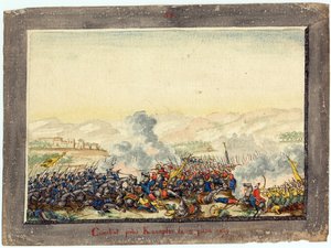Guerre russo-turque de 1828-1829 - bataille de Kulevicha (Kulewtscha)-6月11日のクレヴィチャの戦い。 作： Anonymous Anonymous