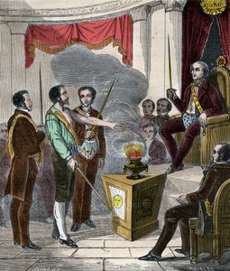 フランス人マンソンのブラザーフッドへの入会 - Reception (Ceremony) d