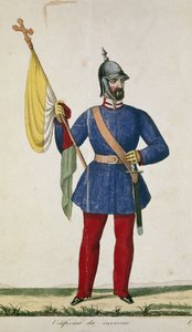 イタリアの民族衣装：冬服（彫刻 作： Anonymous Anonymous