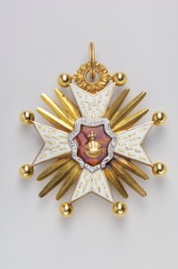 バイエルン王国 - サン・フーベルト勲章：記章（裏面） - 1700-1750年 作： Anonymous Anonymous