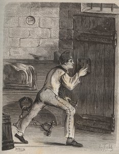 Le forcat Blouet - Pierre Zaccone (1817-1895) による「Histoire des bagnes depuis leur création à nos jours」（1877年）のエングレーヴィング（Colonia Penale - Penal colony） 個人蔵 作： Anonymous Anonymous