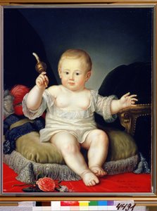 アレクサンドル・パブロヴィチ大公（アレクサンドル1世ロマノフ）の子供時代