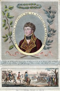 フランスの第一執政官としてのナポレオン・ボナパルト - 匿名 - 1802 - エッチング、水彩画 - 28,1x17,9 - 個人蔵 作： Anonymous Anonymous