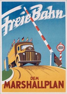 Plan Marshall ou Programme de retablissement europeen (European Recovery Program ou ERP) (1948-1952) - The Free passage for the Marshall Plan par Anonymous 作： Anonymous Anonymous