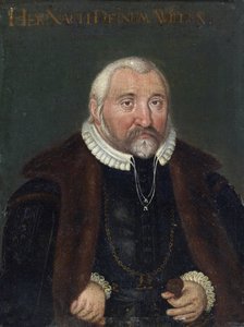 "ライン選帝侯フレデリック3世（敬虔なフレデリック3世）の肖像（1515年～1576年）" 無名の絵画 16世紀 個人蔵 作： Anonymous Anonymous