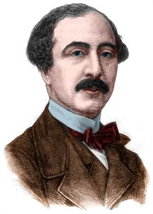 フランスのジャーナリスト・政治家であるAnatole Prevost Paradol（1829 - 1870）の肖像。 作： Anonymous Anonymous