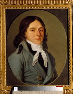 カミーユ・デムーラン（1760-1794）の肖像 宣伝マン、政治家 匿名の絵画 作： Anonymous Anonymous