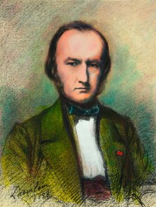 クロード・ベルナール（1813-1878）医師・生理学者の肖像（プリヴェ・コレクション 作： Anonymous Anonymous