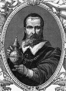 フランチェスコ・ライボリーニ（1450-1518）の肖像（イタリアの画家）。1859年にアルメンゴーが描いた「ヨーロッパの画廊-イタリア」に掲載された版画。個人蔵。 作： Anonymous Anonymous