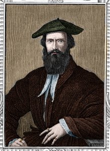 ジロラモ・フランチェスコ・マリア・マッツォーラの肖像（パルミジャニーノまたはパルメザン（1503-1540）と呼ばれるイタリアの画家）。個人蔵。 作： Anonymous Anonymous