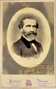 イタリアの作曲家ジュゼッペ・ヴェルディ（1813-1901）の肖像 1850年頃 個人蔵、ミラノ 作： Anonymous Anonymous