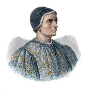 ジャック・クール（1395-1456）の肖像は、「Portraits and history of useful men: all countries and conditions, who has acquired rights to men