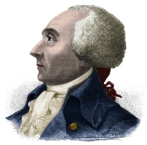 ジャック・ルネ・ヘベール（1757-1794）の肖像 - アルフォンス・ド・ラマルティーヌ（1790-1869）の「ジロンダンの歴史」に掲載されたエングレーヴィング 1865-1866 - 個人蔵