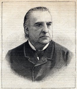 ジャン・マルタン・シャルコー（1825-1893）は、臨床医・神経学者。1893年8月27日、「Le Petit Parisien」に掲載されたエングレーヴィング。 作： Anonymous Anonymous