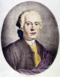 ヨハン・アドルフ・ハッセ（1699-1783）の肖像 バロック時代の作曲家 18世紀のエングレーヴィング 個人蔵 作： Anonymous Anonymous