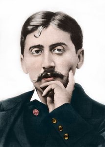 1900年頃のフランスの作家、マルセル・プルースト（1871-1922）の肖像 作： Anonymous Anonymous